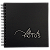 Álbum Scrapbook 18 Folhas com Espiral Preto - Imagem 1