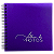 Álbum Scrapbook 18 Folhas com Espiral Azul - Imagem 1
