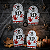 Guardanapo para Decoupage 32x32 Halloween Lápide de Túmulo - Imagem 3