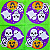 Guardanapo para Decoupage 33x33 Halloween Assombrações - Imagem 1