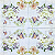 Guardanapo para Decoupage 33x33 Borboletas e Floral Vintage - Imagem 1