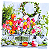 Guardanapo para Decoupage 33x33 Cesta de Flores - Imagem 2