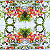 Guardanapo para Decoupage 33x33 Cesta de Flores - Imagem 1