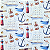 Guardanapo para Decoupage 33x33 Escuna Vintage - Imagem 1