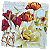 Guardanapo para Decoupage 33x33 Floral Holandês Vintage - Imagem 2
