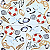 Guardanapo para Decoupage 33x33 Elementos Marinhos - Imagem 1