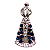 Brincos Nossa Senhora Aparecida Prata - Imagem 2