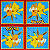 Guardanapo para Decoupage 33x33 Pokémon Pikachu e Eevee - Imagem 1