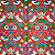 Guardanapo para Decoupage 33x33 Pássaros da Finlândia Fundo Terracota - Imagem 1