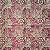 Guardanapo para Decoupage 33x33 Floral Finlandês Fundo Terracota - Imagem 1