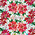 Guardanapo para Decoupage 33x33 Flores de Azevinho - Imagem 1