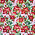 Guardanapo para Decoupage 33x33 Floral em Fundo Rosa - Imagem 1