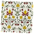 Guardanapo para Decoupage 33x33 Floral de Stela - Imagem 2