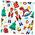 Guardanapo para Decoupage 33x33 Tema Natal Modelo 54 - Imagem 2