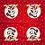 Guardanapo para Decoupage 33x33 Feliz Natal da Minnie Disney - Imagem 1
