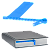 Marcador de Página Zíper Zippermark Azul - Imagem 1