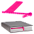 Marcador de Página Zíper Zippermark Pink - Imagem 1
