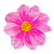 Guardanapo para Decoupage 33x33 Flor Anêmona Rosa - Imagem 2