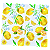 Guardanapo para Decoupage 33x40 Colheita de Limões Sicilianos - Imagem 2