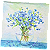 Guardanapo para Decoupage 33x33 Vaso de Flores - Imagem 2