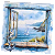 Guardanapo para Decoupage 33x33 Vista do Mar - Imagem 2