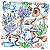 Guardanapo para Decoupage 33x33 Decoração Marinha - Imagem 2