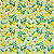 Guardanapo para Decoupage 33x33 Limões Sicilianos em Fundo Amarelo - Imagem 1