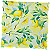Guardanapo para Decoupage 33x33 Limões Sicilianos em Fundo Amarelo - Imagem 2