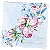 Guardanapo para Decoupage 33x33 Floral by Emilia Keramik - Imagem 2
