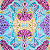 Guardanapo para Decoupage 33x33 Borboletas em Floral Vintage - Imagem 1