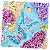 Guardanapo para Decoupage 33x33 Borboletas em Floral Vintage - Imagem 2