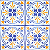 Guardanapo para Decoupage 33x33 Azulejo Português Antigo - Imagem 1
