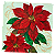 Guardanapo para Decoupage 33x33 Poinsétia A Flor do Natal - Imagem 2