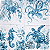 Guardanapo para Decoupage 33x33 Tema Marinho Azul e Branco - Imagem 1