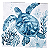 Guardanapo para Decoupage 33x33 Tema Marinho Azul e Branco - Imagem 2
