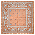 Guardanapo para Decoupage 33x33 Paisley Marrom - Imagem 1