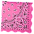 Guardanapo para Decoupage 33x33 Paisley Rosa - Imagem 2