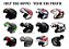 Kit Reparo Viseira Capacete Helt 936 Hippo / Pratik Original - Imagem 7