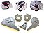 Kit Reparo Fixador Da Viseira Capacete Helt Sprint Original - Imagem 1