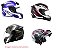 Kit Reparo E Viseira Cristal Mix Mx2 Storm Gladiator Robocop - Imagem 10