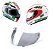 Viseira Capacete Agv K3 K4 Cristal Polivisor - Imagem 3
