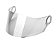Viseira Helt Strada Capacete Cristal Polivisor 1736C - Imagem 3