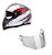 Viseira Capacete Helt Strada Cristal 2.2mm Polivisor	 1736C - Imagem 1