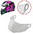 Viseira Cristal 2.2mm Capacete LS2 FF358 Tribal Polivisor 1736C - Imagem 1