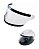 Viseira Para Capacete Hgf T4 Cristal Com Suporte 0,8mm - Imagem 1