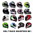 Viseira Camaleao Helt Capacete Race Antigo,Speed,Samurai - Imagem 2