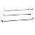 Jogo De Raio Dianteiro Sundown Hunter Max 125 Zincado 3,5mm - Imagem 5