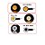 Pisca Led Esportivo Universal Moto Amarelo/Branco Par - Imagem 3