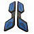 Borracha Bagageiro Personalizado Azul Xre190 Bros125 150 160 - Imagem 3