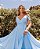 VESTIDO DE FESTA LONGO AZUL SERENITY (REF 1044) - Imagem 2